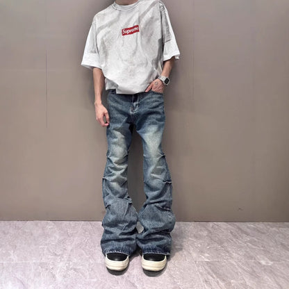 Fashion American High Street Vibe Skinny Jeans