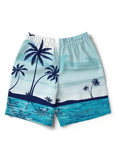 Micro-elastic Quick-drying Swimming Trunks