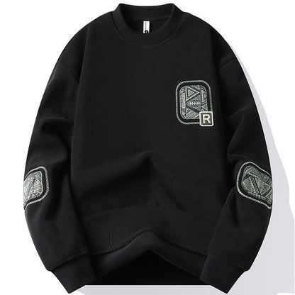Double-sided Polar Fleece Sweater Men
