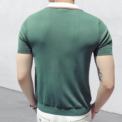 Men's Lapel POLO Sweater