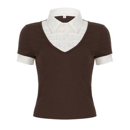 American Retro Polo T-shirt