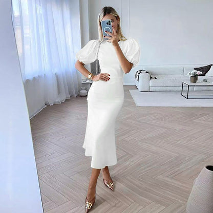 Fashionable Elegant Slim High Waist