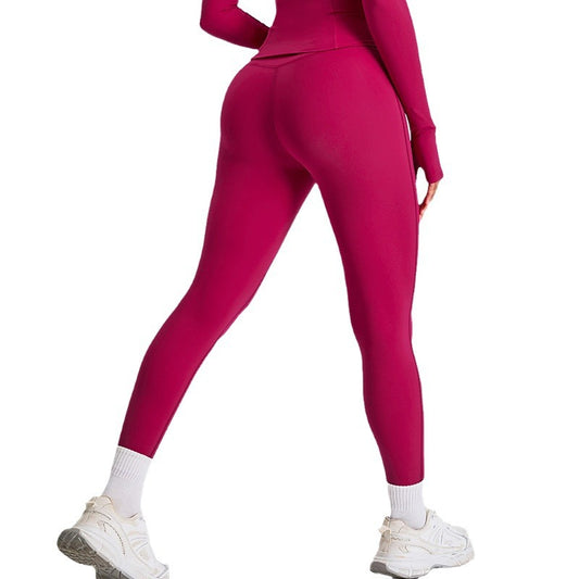 Ladie's Peach Hip Raise Fitness Outdoor