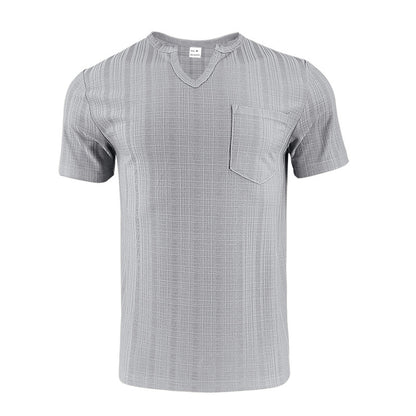 Artificial Linen Bamboo Loose Sleeve T-Shirt