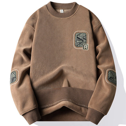 Double-sided Polar Fleece Sweater Men