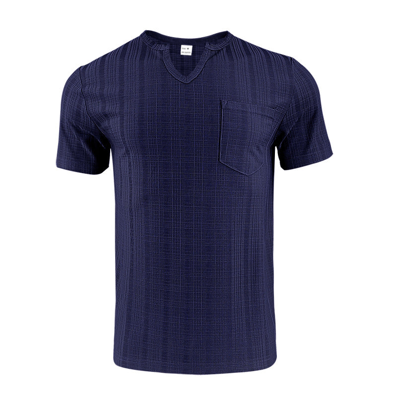 Artificial Linen Bamboo Loose Sleeve T-Shirt