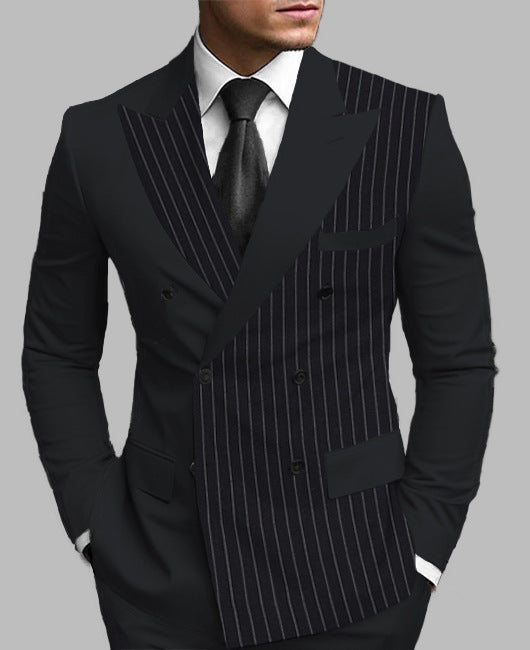 Men's Posterior Median Split Suit Jacket