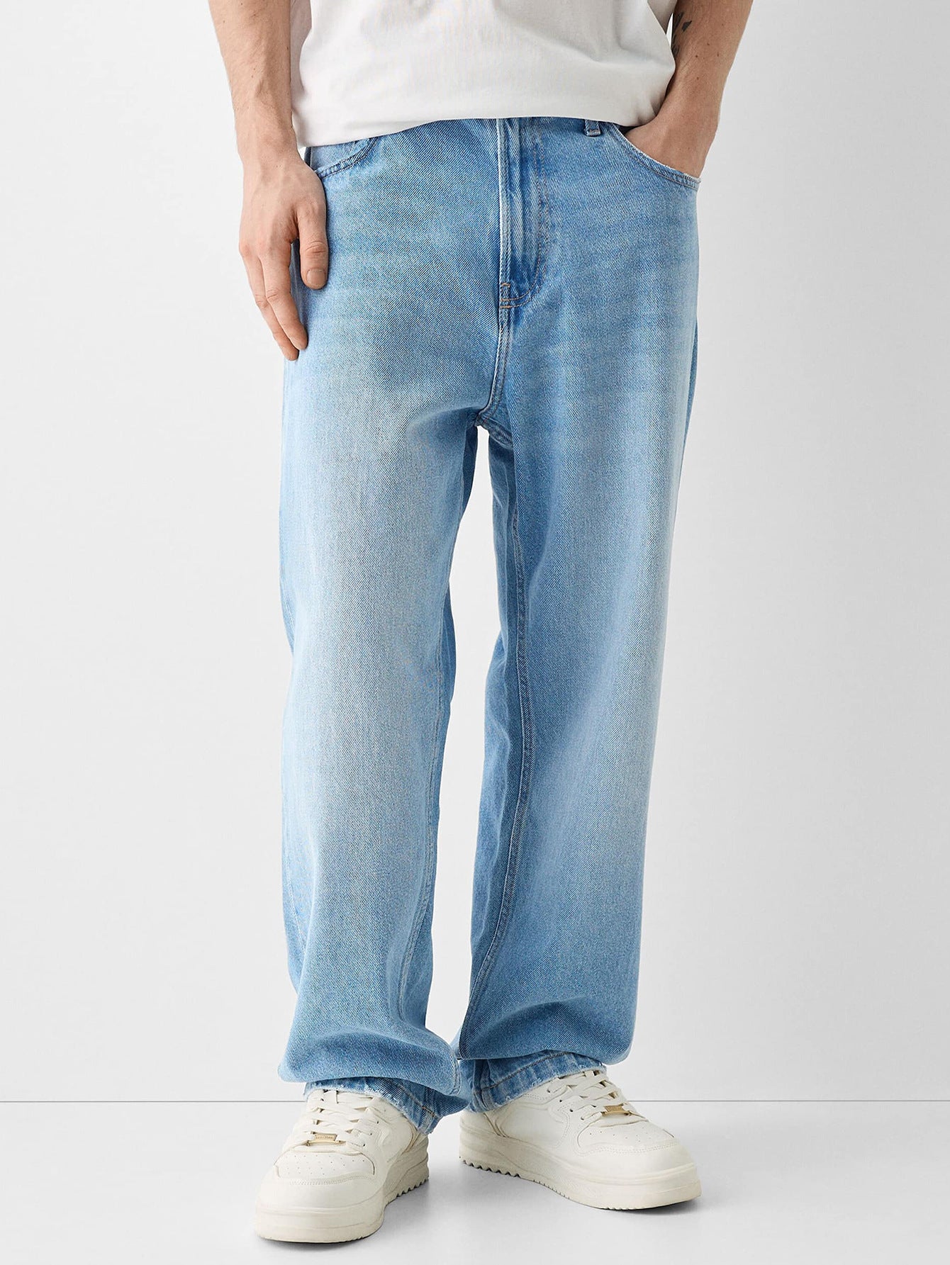 Versatile Men's Straight Jeans