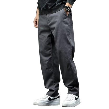 Style Loose Straight Pants Men