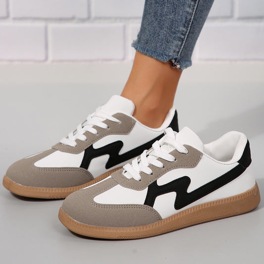 Flat Lace-up Student Sports Women's Board Shoes