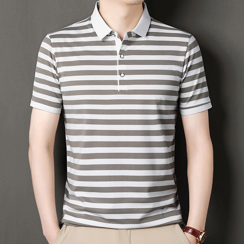 Striped Short-sleeved T-shirt