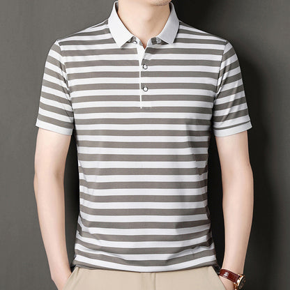 Striped Short-sleeved T-shirt