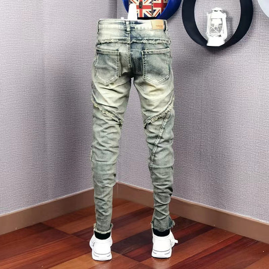 All-matching Fashion Ripped Jeans