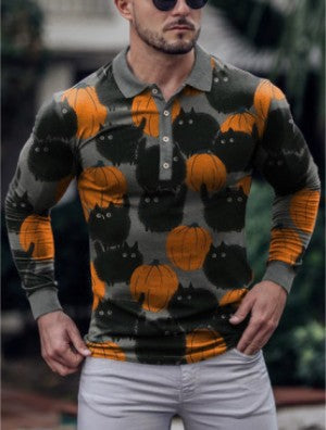 Fashion Men's Long-sleeved T-Shirt