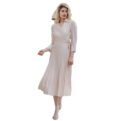 Women's Commute Pleated Dress