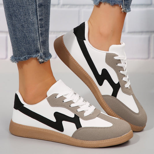 Flat Lace-up Student Sports Women's Board Shoes