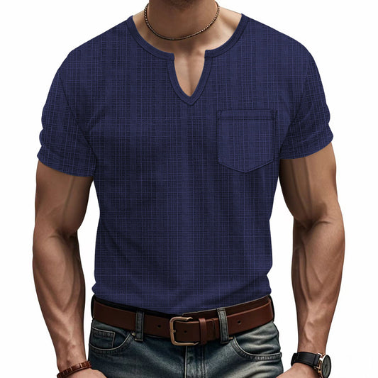 Artificial Linen Bamboo Loose Sleeve T-Shirt