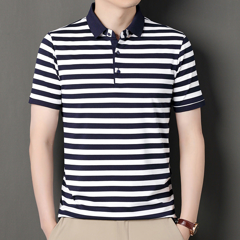 Striped Short-sleeved T-shirt