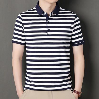Striped Short-sleeved T-shirt