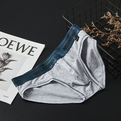 Men's Confortable Underwear Low Waist Cotton