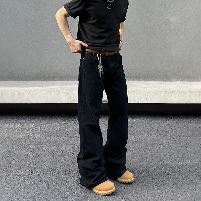 Men's Black Machete Skinny Jeans
