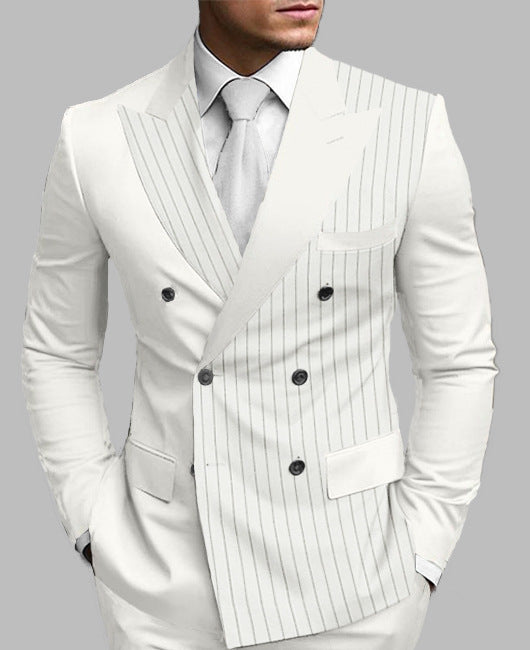 Men's Posterior Median Split Suit Jacket