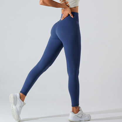 Ladie's Peach Hip Raise Fitness Outdoor