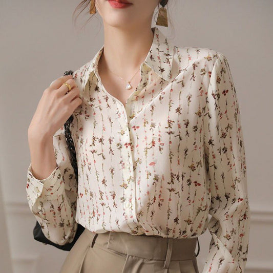 Women's Simple Draping Nice Shirt