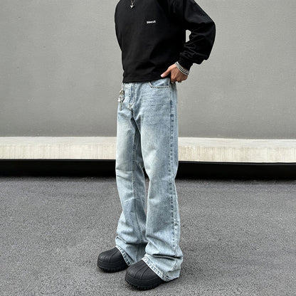 Men's Black Machete Skinny Jeans