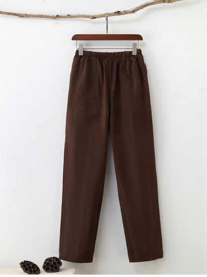 Men's Pure Cotton Coarse Pants