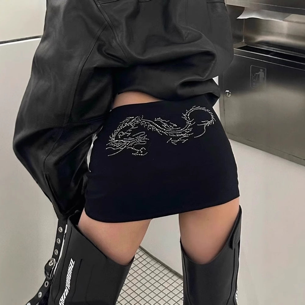 merican Slim Fit Slimming All-match-wrapped Skirt