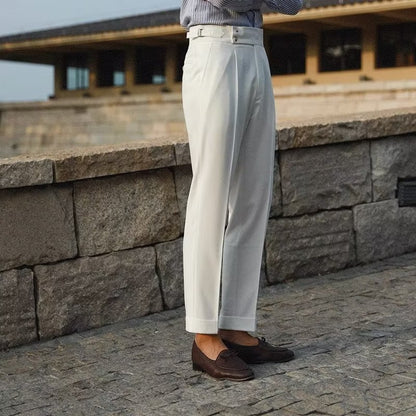 Men's Lightly Mature High-grade Slim Fit Suit Pants