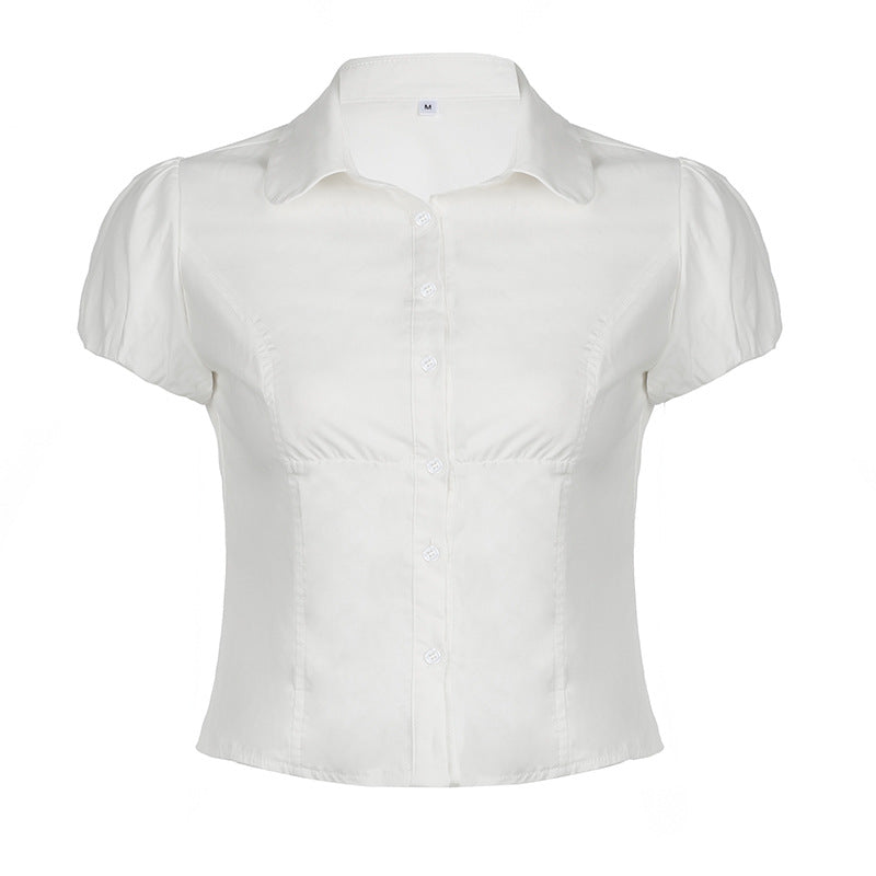 Simple Sleeve Polo Shirt