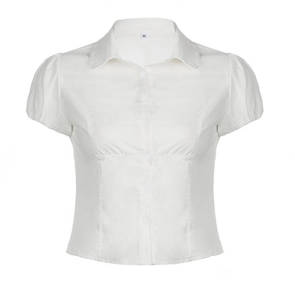 Simple Sleeve Polo Shirt