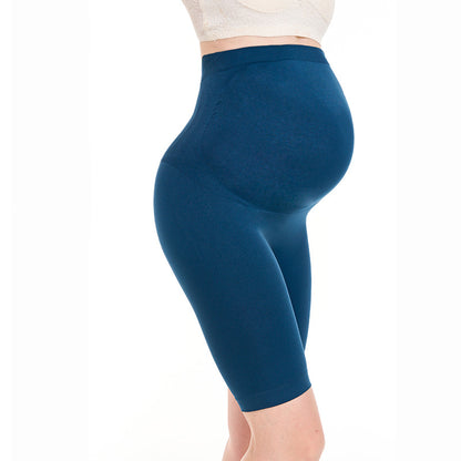 Hip Lifting Pregnant Knitted Elastic Belly Contracting Women Pants