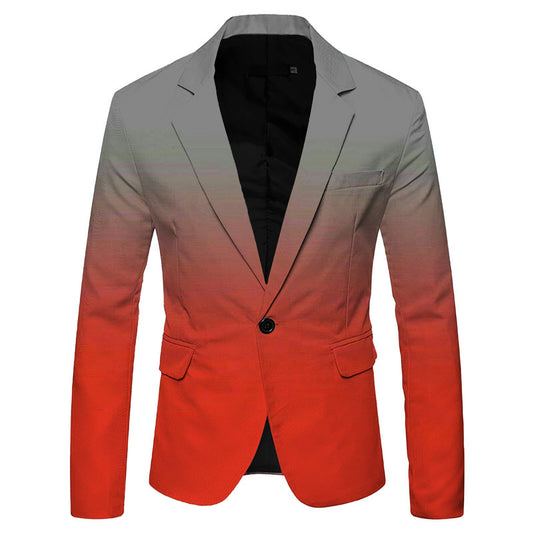 Men's New Fashion Individual Casual Suit