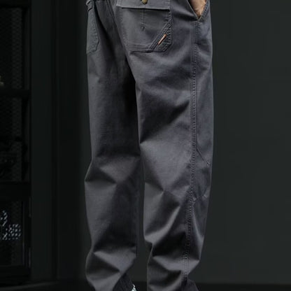 Style Loose Straight Pants Men