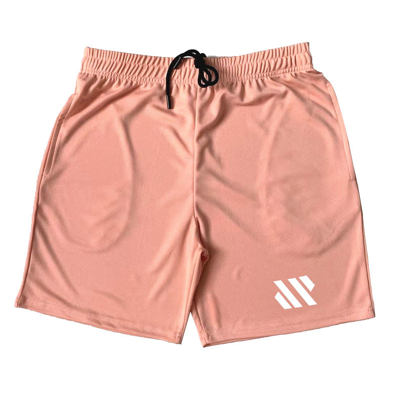 Metal Silk Fabric Sports Shorts