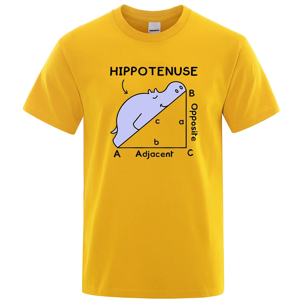 Hippotenuse Opposite Adjacent Funny T-Shirt