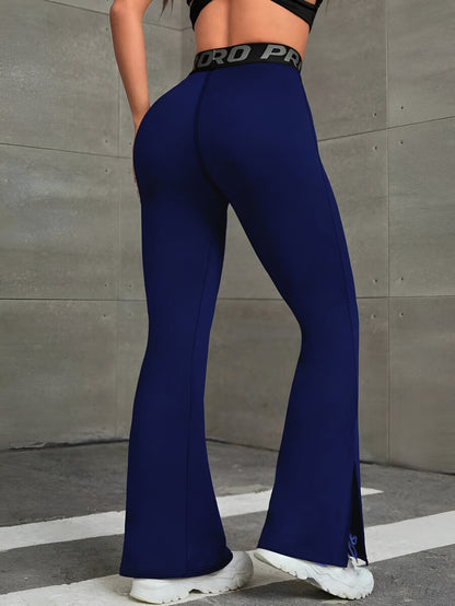 Slimming Belly Contracting Wide Fitness Leg Pants