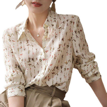 Women's Simple Draping Nice Shirt