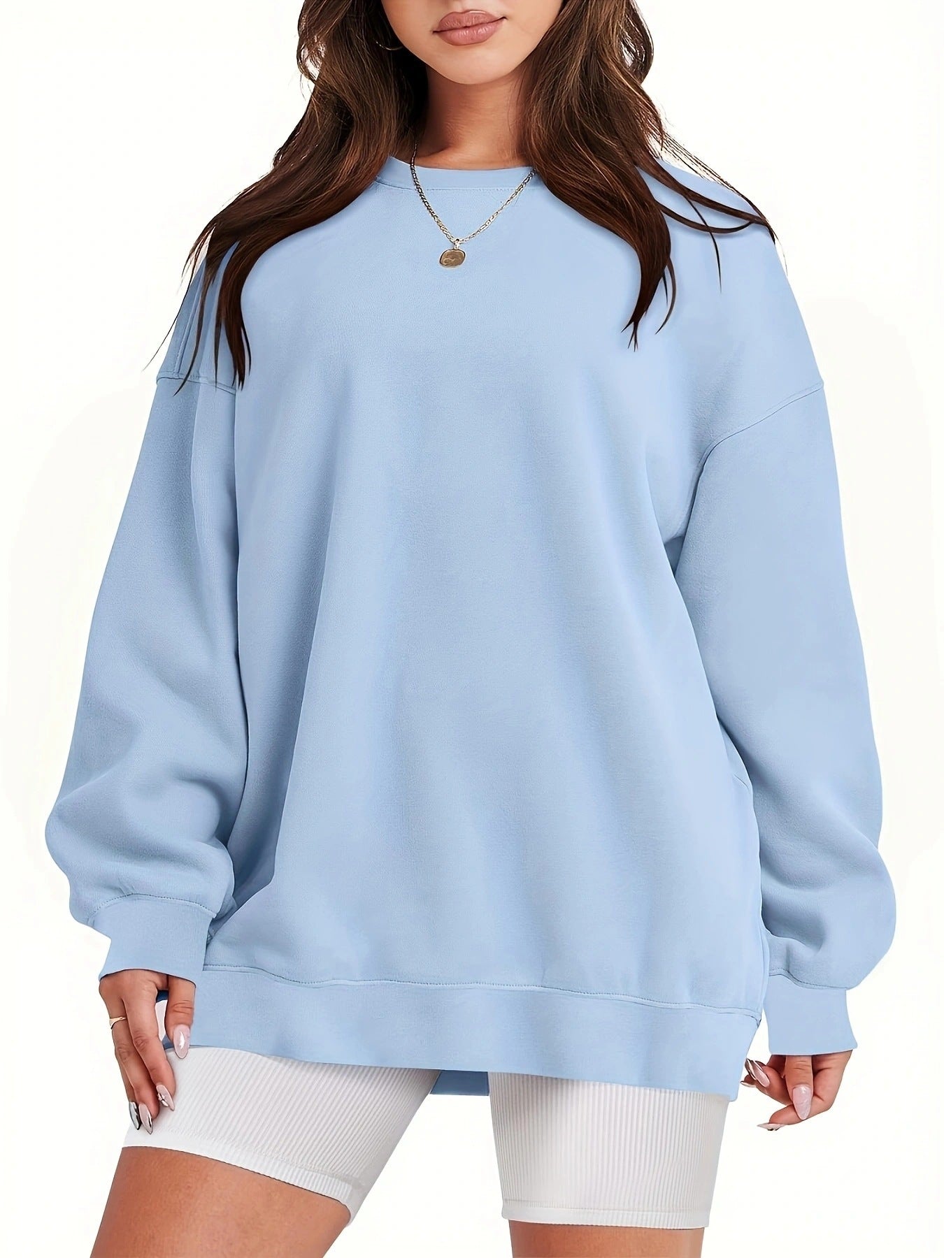 Beautiful Women's Fashion Loose Sweatshirt Sweater