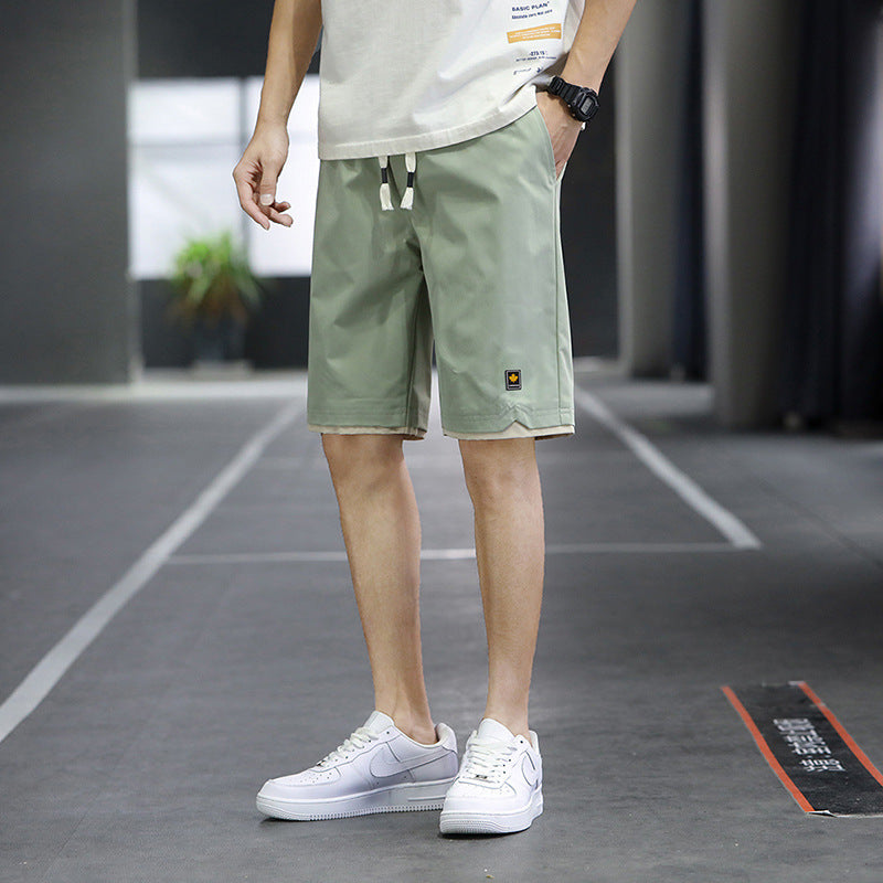 All-match Straight Loose Shorts