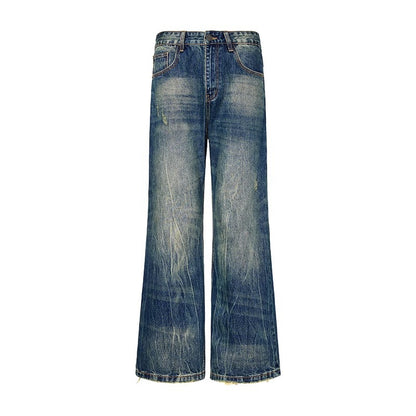 Men Loose Micro-flared Jeans