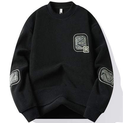 Double-sided Polar Fleece Sweater Men