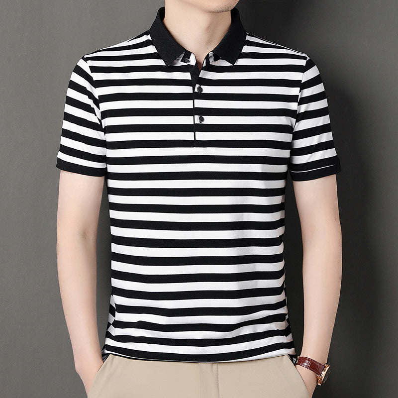 Striped Short-sleeved T-shirt