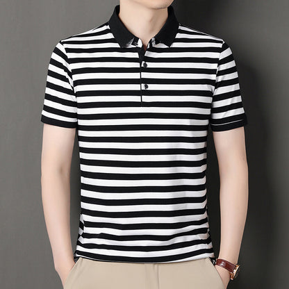 Striped Short-sleeved T-shirt