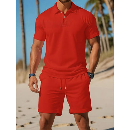 All-matching Slim Fit Short-sleeved Polo T-Shirt