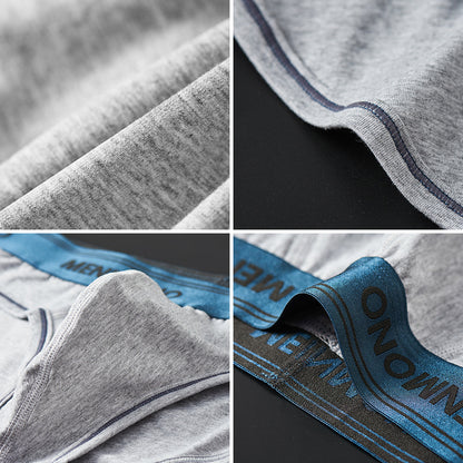 Men's Confortable Underwear Low Waist Cotton
