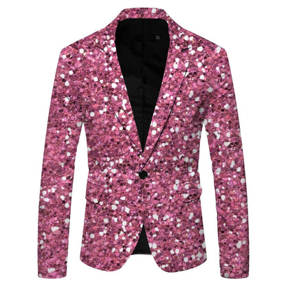 Men's New Fashion Individual Casual Suit